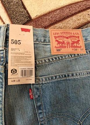 Джинси levis 505 w36 l32