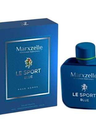 Парфюмированная вода мужская marxzelle le sport blue 100 мл