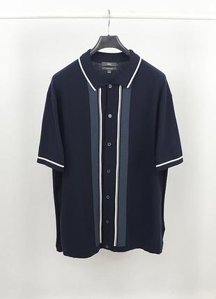Чоловіча polo футболка m&s navy blue