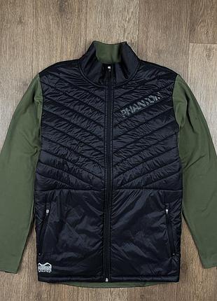 Вітровка phantom athletics куртка чоловіча спортивна чорна хані мма mma легка весняна літня осіння утеплена viper