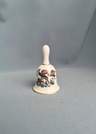 Порцеляновий дзвіночок wedgwood kutani crane, england