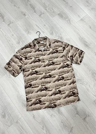 Сорочка гавайка uniqlo розмір л