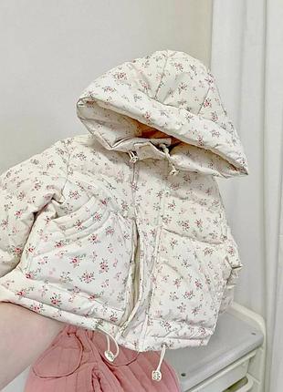 Дитяча курточка для дівчинки наповнювач  пух
