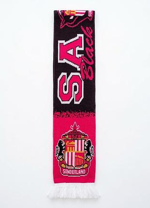 Шарф футбольный sunderland fc