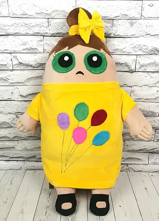 Кукла игрушка 70см.большая кукла.лялька подушка игрушка