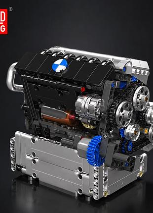 Конструктор mould king двигун bmw s55 engine 744 деталі 10213