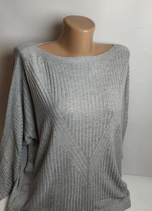 Акція 1+1 = 3 гарна кофта  у рубчiк marks &spencer  82 % вiскоза