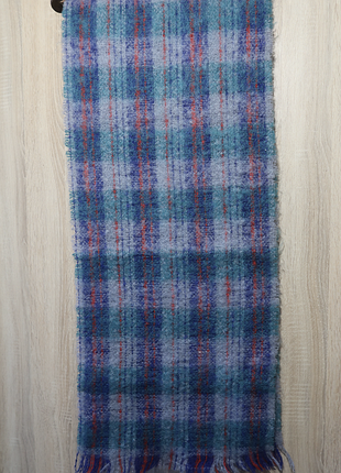 Мохеровий довгий шарф британія wool