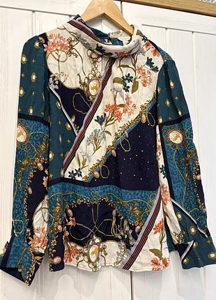 Блуза вискоза monsoon. размер xl/xxl.