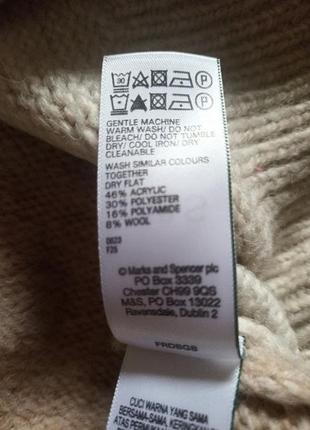 Светер " marks &amp; spencer" шерсть 6