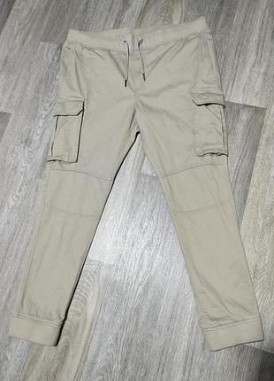 Мужские брюки карго h&m , размер 36 skinny fit .