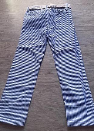 Брюки в полоску h&m 2
