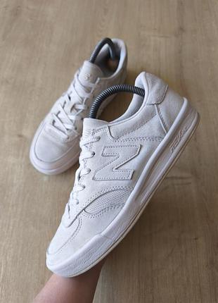 Крутые женские кожаные кроссовки  new balance,  оригинал, р.40.