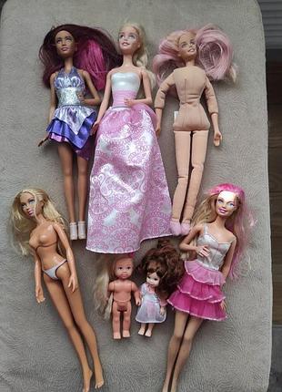 Великий лот іграшок ляльки барбі barbie