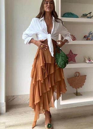 Юбка zara р. м/38/10