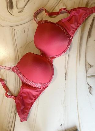 Шикарний брендовий бюстгальтер primadonna коралловий 80d / eu 80d