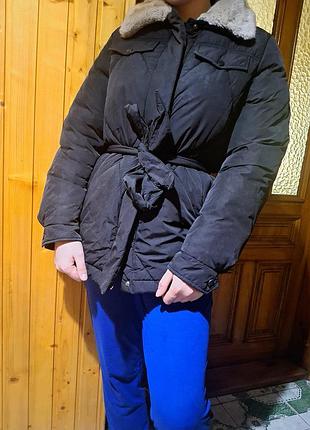 Пуховик жіночий теплий