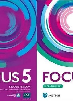 Комплект підручників focus 5 ( зошит+книга)