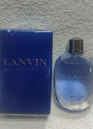 Lanvin lanvin l'homme чоловіча туалетна вода 100мл