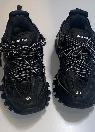 Кросівки чоловічі balenciaga track чорні, розмір 40