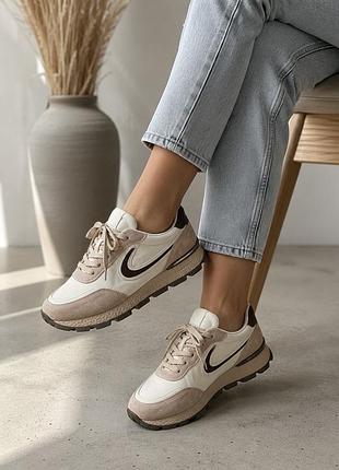 Кросівки натуральна замша та текстиль