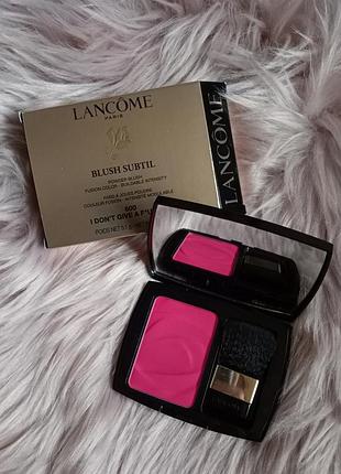 Стійкі рум'яна lancome blush subtil