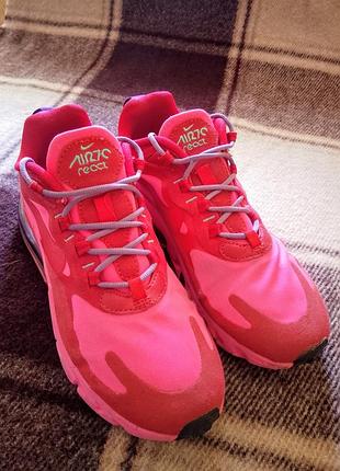 Жіночі кросівки nike air max 270 react, р39, 25см, оригінал, кроссовки