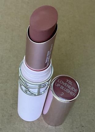 Yves saint laurent lovenude lip blusher  матуюча помада, #2