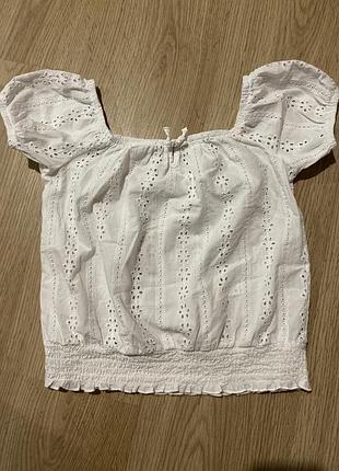 Блуза топ з прошви primark