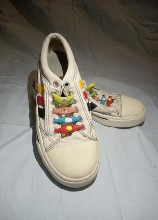 Детские кеды adidas оригинал, белые, р. 20 (us 41⁄2 / u9 4)