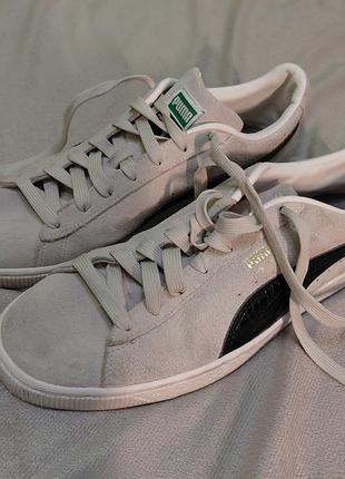 Кеди puma court classic suede