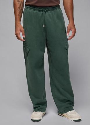 Брюки теплые jordan flight fleece chicago флисовые брюки карго