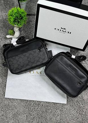 Сумка coach/сумка коач/сумка мужская