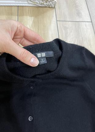 Жіночий кардиган кашемір 100% uniqlo s/m