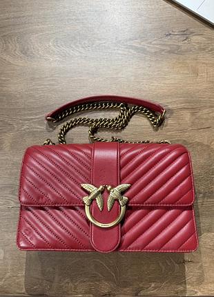 Pinko love bag one medium шкіра