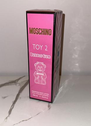 Москіно крем для тіла ✨toy2 bubble gum🫧✨ парфумований лосьйон розкішний аромат