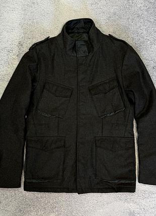 Boggi milano b reloaded чоловіча куртка s мілітарі m65 вовняна
