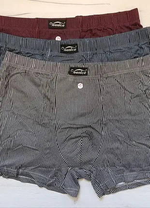 Мужские хлопковые трусы veenice 6xl (41 см) (набор 4 шт)