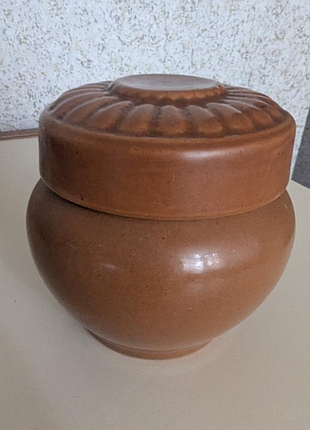 Глиняний глечик для духовки,печі
