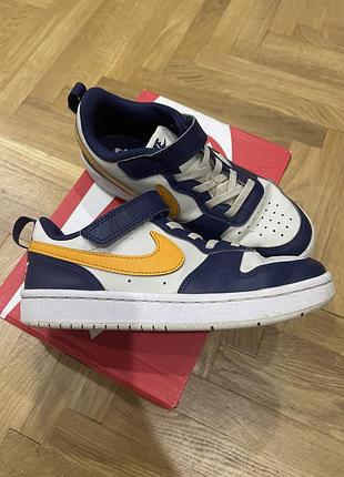 Кеди nike court borough low recraft (ps) 33 розмір 20,5 см