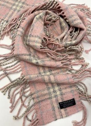 Шарф burberry london angora merino