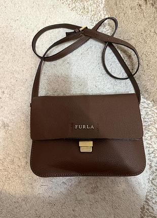 Сумка натуральна шкіра furla