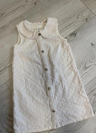 Сукня zara доя дівчинки 5 років