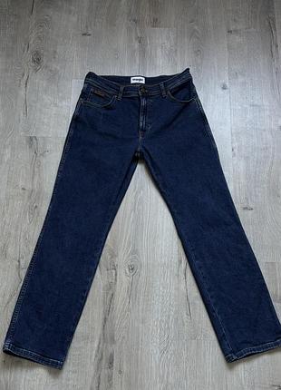 Wrangler texas authentic straight w32 l30 — чоловічі джинси