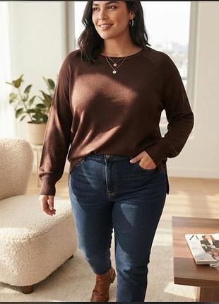 Базовый женский свитер zara в размере xl