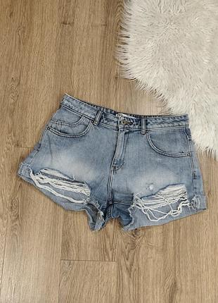 Шорты шортики джинсовые женские zara