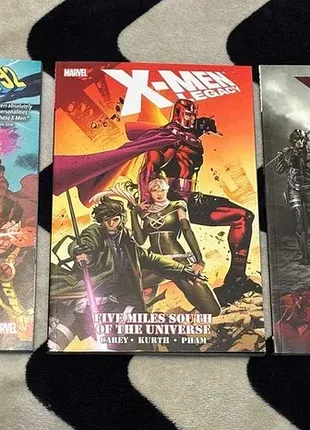 3 комікси x-men - '92, five miles south of the universe, aftermath