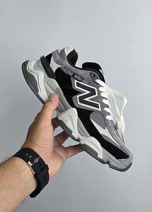 New balance 9060 | gore-tex 
• grey / black / cream •