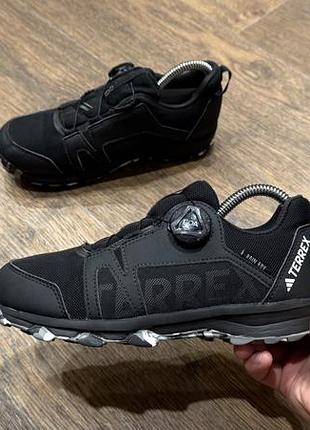 Детские водонепроницаемые кроссовки adidas terrex agravic boa rain dry, размер 34