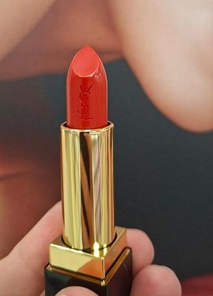 Помада для губ gm yves saint laurent rouge pur couture caring satin lipstick сатиновая стойкая